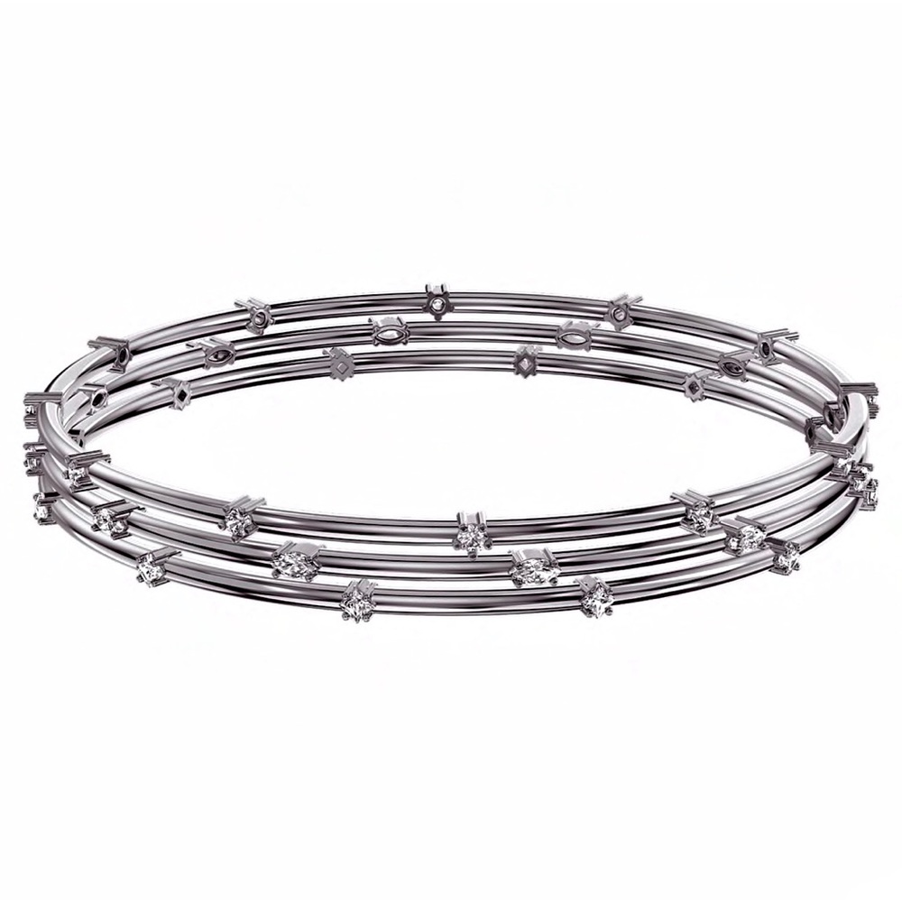 NIB Swarovski Penelope Cruise, 3 bezel bracelets